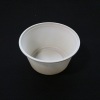 WHITE PLASTIC DISPOSABLE SERVING PLATTER BOWLS 800ml LARGE TABLEWARE