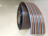 10Ft Multi-Color Flat Ribbon Cables 10P-64P Conductors 1.27mm ten colors