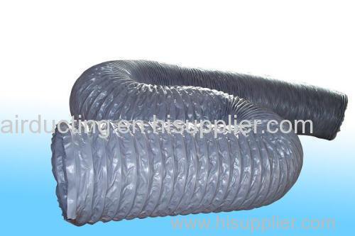 PVC flexible ventilation vacuum duct fire-resistant PVC duct