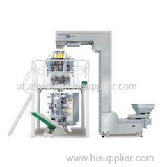 Full Automatic 10 Heads Electric Scale Granule Packing Machine For Rice Nuts Seeds Potato Chips