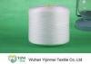 100% Polyester Raw White Yarn Core Spun Thread With Paper Cone / Plastic Cone