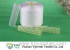 Weaving / Knitting Polyester Raw White Yarn With ISO9000 / CE Certification