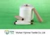 Full Dull White / Polyester Sewing Thread Z Twist with Ring Spinning Technics