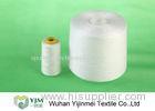 Plastic Cone Spun Polyester Thread Sewing Yarn Good Elasticity Raw White Or Colored