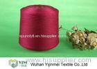 Sewing / Knitting Colorful Full Dull Polyester Yarn With Staple Short Fiber Material