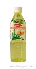 OKYALO 1.5L Peach Aloe Vera Drink Okeyfood