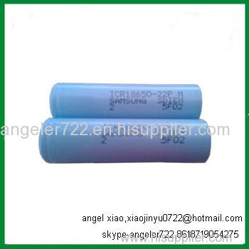 samsung battery SDI 18650 3.7v icr 18650-22p