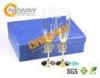 Promotional Screen Printing Wine Glass Packing Box With Corrugated Board