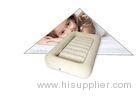 Fantastic Beige Kids Travel Flocked Air Bed Inflatable Child Size Air Mattress