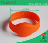 RFID oval silicone wristband