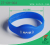 ZT-CH-004 RFID oval silicone wristband