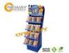 Snacks Child Food Corrugated Cardboard Display Stands Free Design