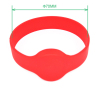 RFID Round silicone wristband