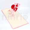 Arrows love 3d pop-up card