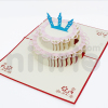 Birthday cake 3d pop-up card