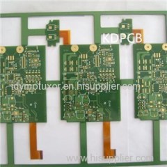 6 Layer Custom-made Rigid-flexible PCB Board