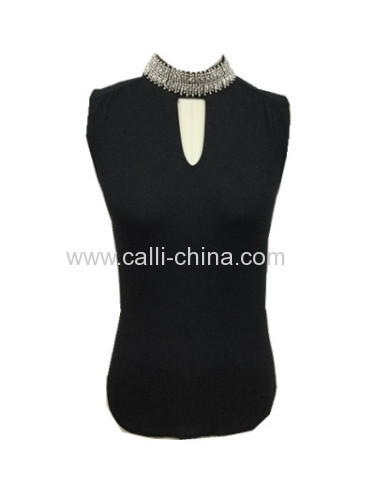 Women's High Collar Vest