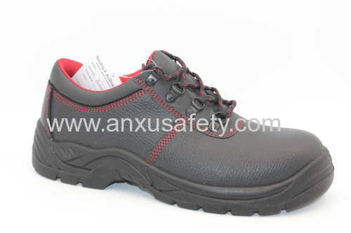 AX05038 split emboss leather working shoes