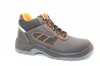 AX05039 split emboss leather safety boots