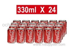 Coca-Cola 330ml soft drinks