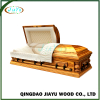 Best selling US style professional solid wood china caskets for adult