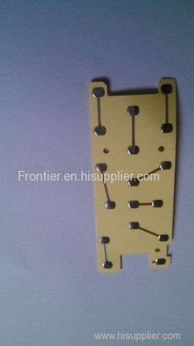 8mm cross 280 gram force snap domes array