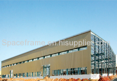 Light steel structure building prefab workshop factory