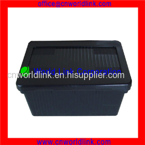 Top Quality With Lid Stackable Moving Plastic Solid Crate