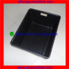 Top Quality With Lid Stackable Moving Plastic Solid Crate