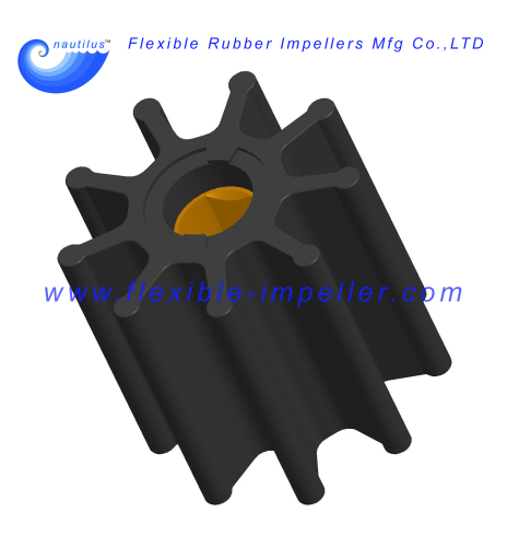 Flexible Water Pump Impeller Replace JMP 8201 Neoprene