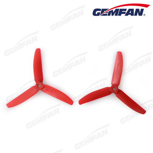 5040 glass fiber nylon propeller with 3 toy drone blades for remote control quadcopter