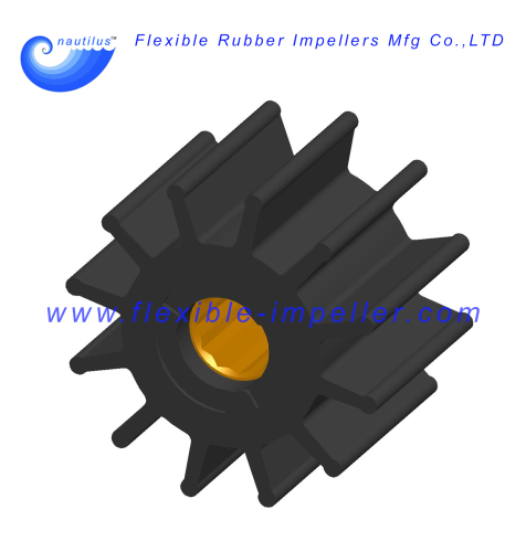 Raw Water Pump Flexible Rubber Impeller Replace Jabsco Impeller 17935-0001
