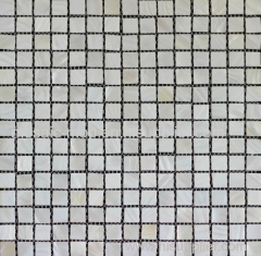 Shell Mosaic Board Blackplash Tile Building Interior Decorative Tiles