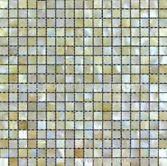 Yellow Lip Seashell Mosaic Best Art Decorative Pictures