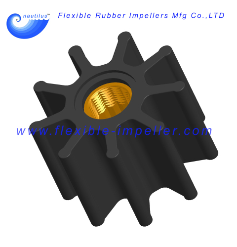 Raw Water Pump Flexible Rubber Impeller Replace Jabsco Impeller 836-0001