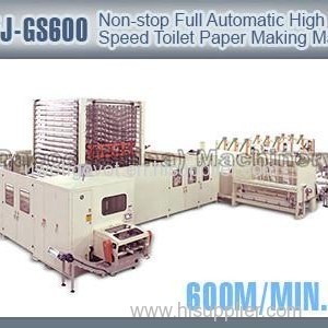 TZ-FJ-GS600 Non-stop High Speed Full Automatic Toilet Tissue Paper Roll Making Machines