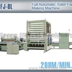 TZ-FJ-BL Full Automatic Toilet Tissue Paper Roll Making Machines