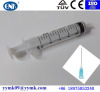 Disposable Medical Supplies Sterile Syringes 10ml slip tip with 21g needles