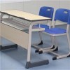 H2024e Double School Desk And Chair