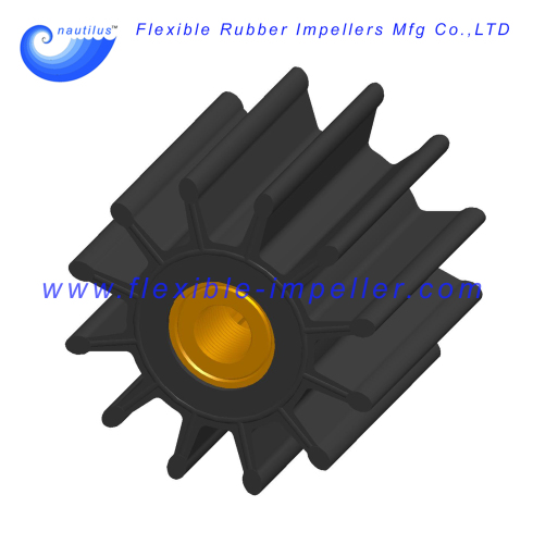Flexible Water Pump Impeller Replace JMP 7608 Neoprene