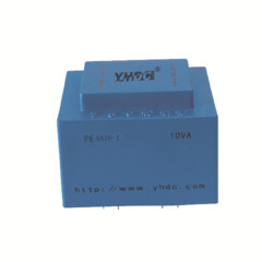 Power 10VA/220V/2*15V PCB Welding Encapsulated Transformer