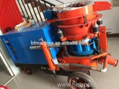 dry wet shotcrete spray concrete gunite machine