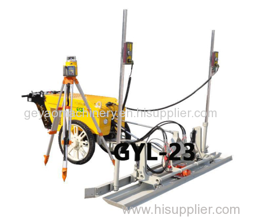 Walk-behind Concrete Laser screed GYL-23 (fully hydraulic type)