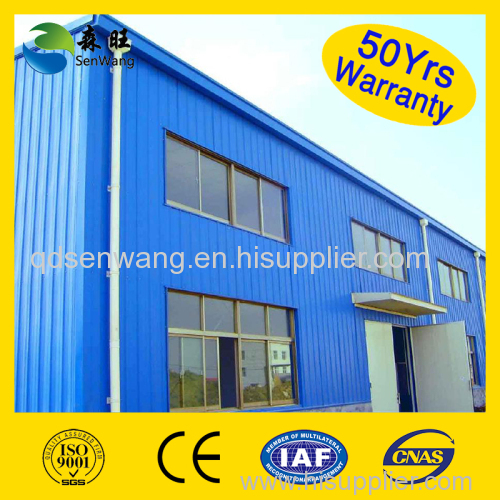 Pre-engineered Steel Structure Warehouse China