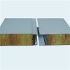 Fireproof rock wool insulated wall and roof sandwich panels or sandwich boards for house