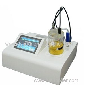 Transformer oil moisture content analyser/tester with LCD display