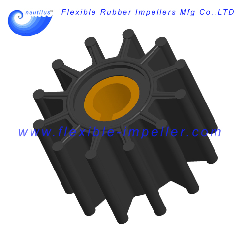 Flexible Rubber Impeller for Chris Craft Gasoline Engine Model 304-327Q/327-F/427/454 Impeller 16.80-90131 Neoprene