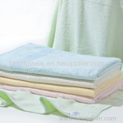 High quality solid cotton bath towels