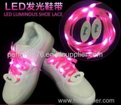 Nylon Flashing LED Shoelaces For Sports Shoe