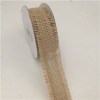 Jute Burlap Ribbons With Perfect Fringed Edge 4''*10Y